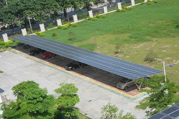 200KW carport mounting solution in China