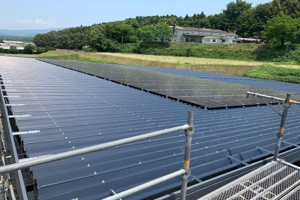 400kW Roof Clamps Solution in Japan
