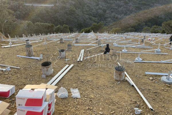 3MW Ground Mounting Structures