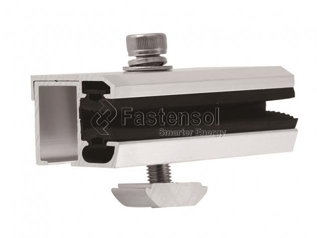 Mill Finish Aluminum Thin film module clamps