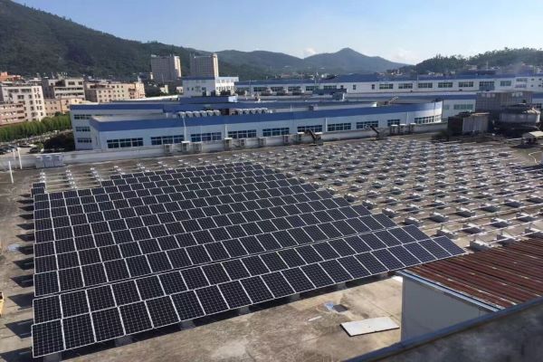 200KW Roof Mounting System in Thailand –Residential Rooftop PV Tilt Triangle System 