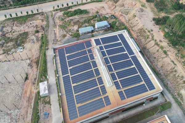 5MW Metal Roof L-Feet Solution In China
