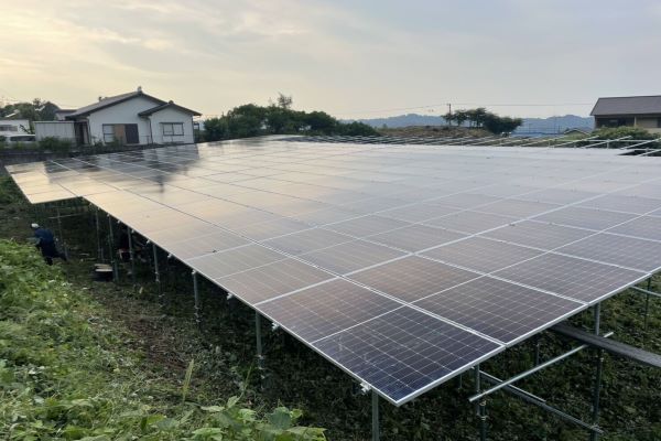 1.5MW HDG Ground Mounting System in Japan