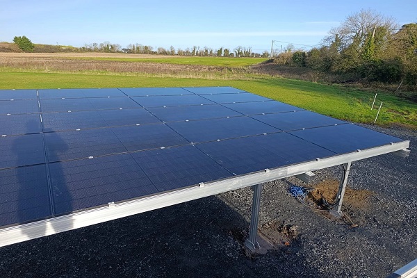 Solar Carport Installation in Ireland